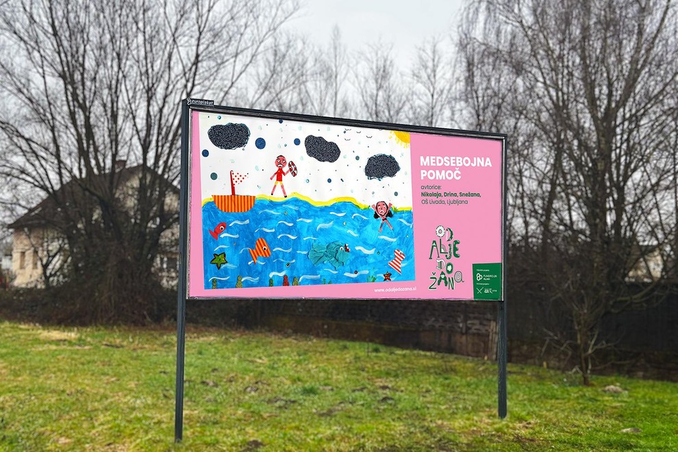 Projekt Od Alje do Žana kampanja  otroške risbe, fundacija Nataša Pirc Musar