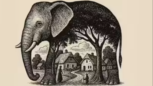 Kaj najprej zagledate na sliki? Optična iluzija, ki razkriva vašo pravo naravo