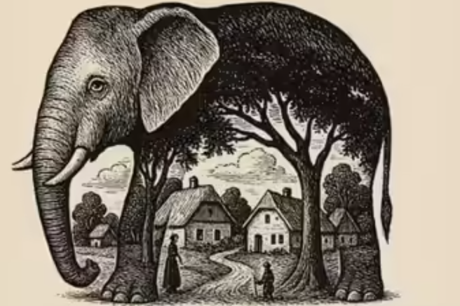 Kaj najprej zagledate na sliki? Optična iluzija, ki razkriva vašo pravo naravo