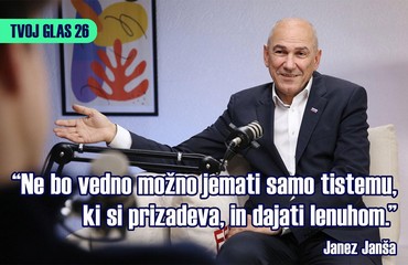 Janez Janša v podkastu Tvoj glas 26 brez mitov in etiket: "V politiko me niso pripeljale ambicije. Pripeljala me je aretacija!"