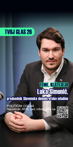 Luka Simonič iz SDM: "Če se mi ne ukvarjamo s politiko, se politika ukvarja z nami"