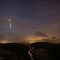 nasa ognjena krogla nebo zda nebesni pojav ohio indiana