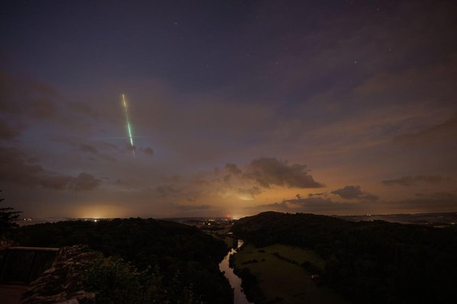 nasa ognjena krogla nebo zda nebesni pojav ohio indiana