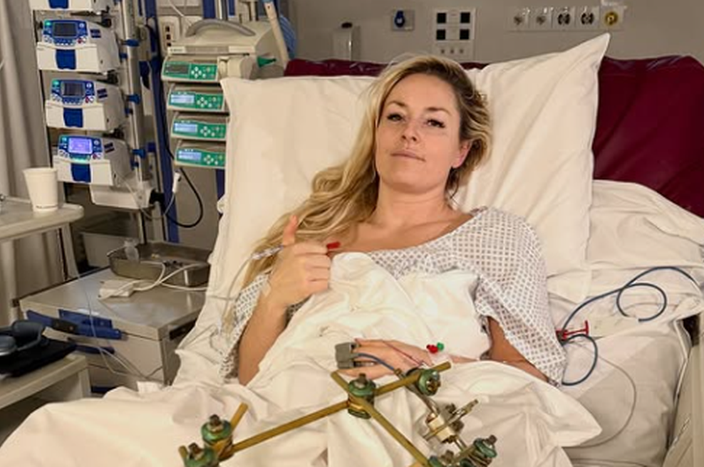 Lindsey Vonn se je oglasila iz bolnišnice: prestala je še tretjo operacijo (FOTO) (foto: Instagram/lindseyvonn)