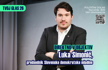 Luka Simonič iz SDM pravi, da brez posluha za mlade ni prihodnosti Slovenije