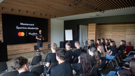 Športna prihodnost se gradi danes - Skupaj z Mastercard Športno akademijo