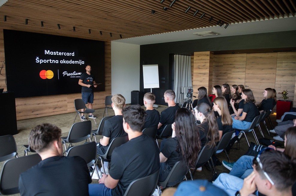 Športna prihodnost se gradi danes - Skupaj z Mastercard Športno akademijo (foto: Mastercard Športna akademija)