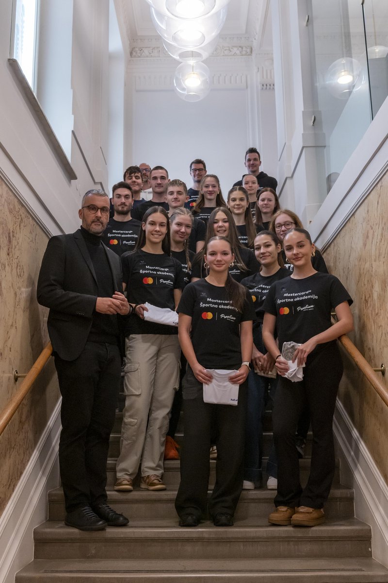 Športna prihodnost se gradi danes - Skupaj z Mastercard Športno akademijo