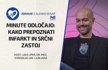 Zdravje z Alenko Kesar: "Minute odločajo: kako prepoznati infarkt in srčni zastoj" (as. Luka Lipar)
