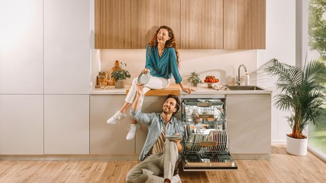 Pametni pomivalni stroji, ki prihranijo čas in energijo