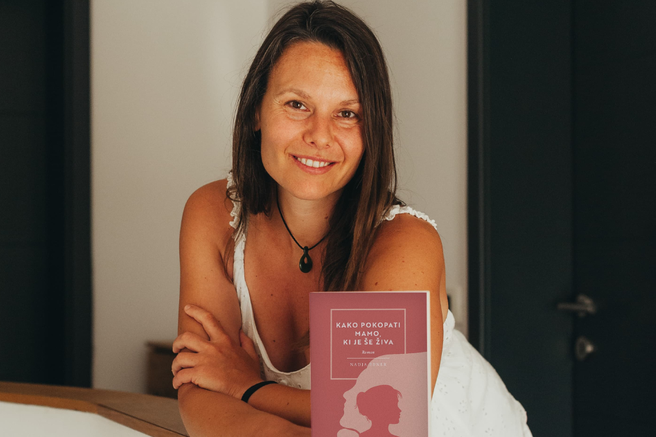 Nadja Ebner kultura literarni večer