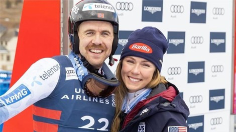 Vedno ji stoji ob strani: zaročenec Mikaele Shiffrin z zapisom, ki je ganil svet