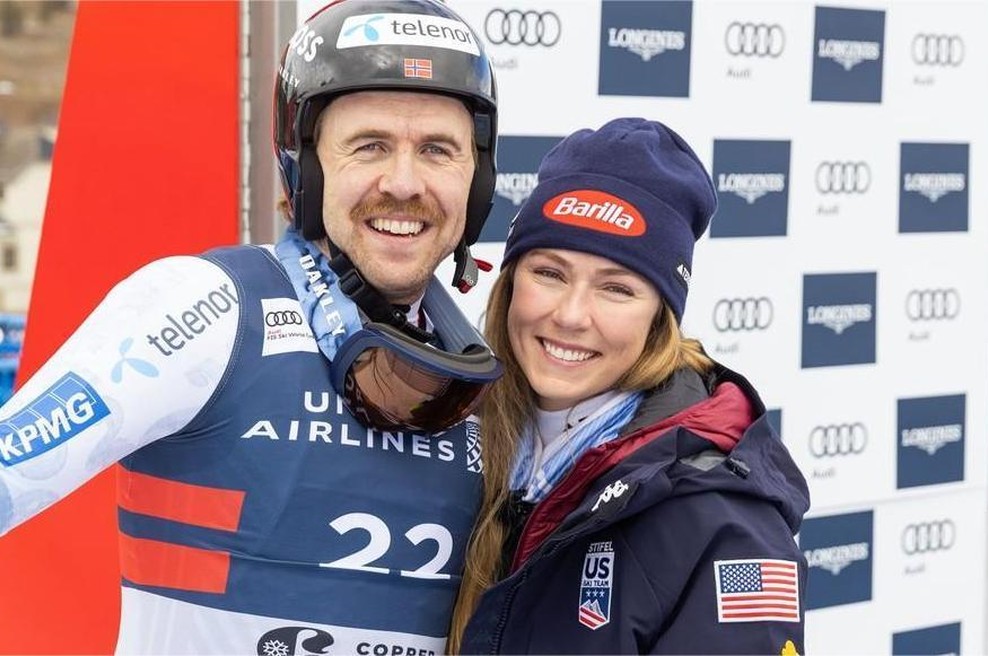 Vedno ji stoji ob strani: zaročenec Mikaele Shiffrin z zapisom, ki je ganil svet (foto: Profimedia)
