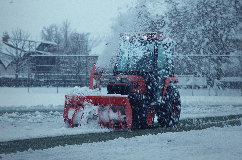 Popoln kaos v Mariboru: številni ostali brez elektrike, motena tudi oskrba z vodo (foto: Facebook/NK Maribor)