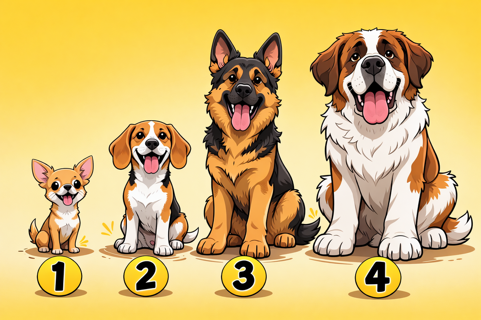 Pred vami so štirje psi. Vsak je poseben na svoj način, razlikujejo pa se po velikosti, energiji in značaju. Ne …