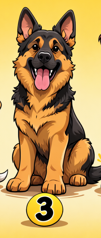 3 Nemški ovčar Če ste izbrali nemškega ovčarja, ste oseba z močnim občutkom odgovornosti in discipline. Postavljate si cilje in …