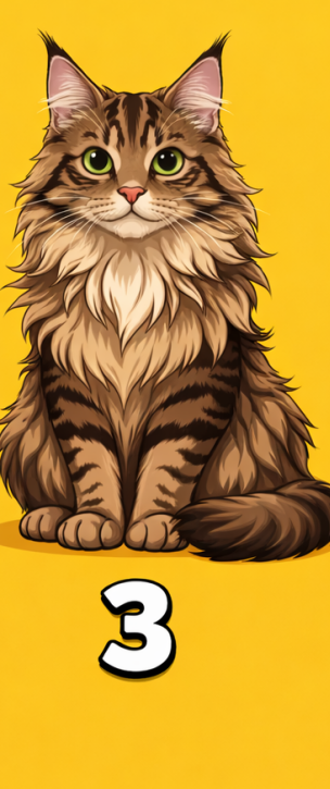 3 Dolgodlaka mačka Če ste izbrali tretjo mačko, ste oseba z izrazitim občutkom za estetiko in globino. Cenite lepoto, detajle …