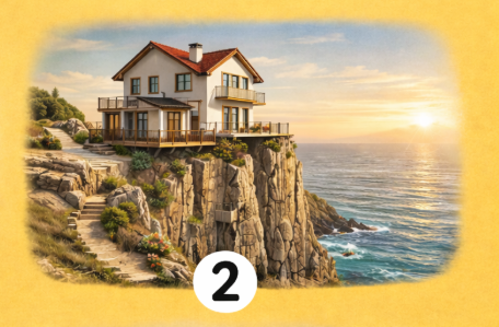 2 Hiša na klifu Če ste izbrali hišo na klifu, hrepenite po svobodi. Ne zadovoljite se s povprečjem in ne …