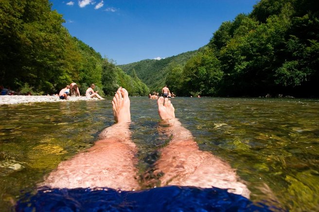 Kolpa reka Bela Krajina