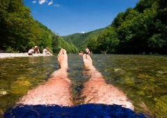 Turistko zanimalo, katera slovenska reka je najboljša za kopanje. Zmagala je ...