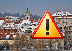 Mariborčani v nevarnosti! Prebivalce opozarjajo, naj se ne zadržujejo na trgih in v mestnem parku