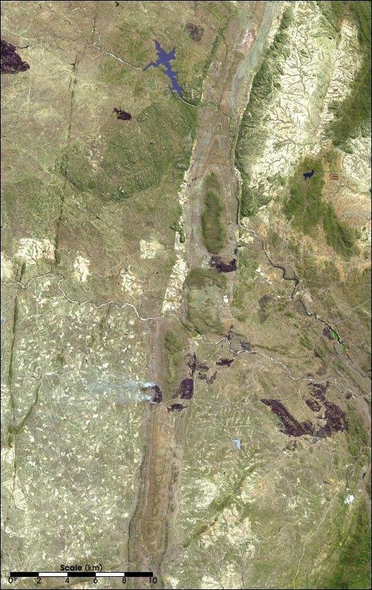 nasa posnetek satelit zimbabve veliki nasip narava zemlja cudo