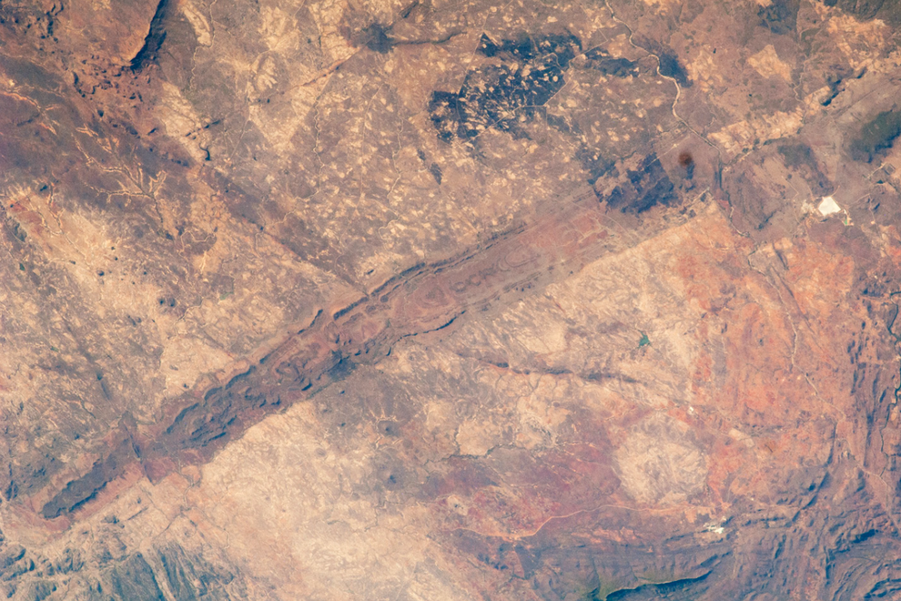 nasa posnetek satelit zimbabve veliki nasip narava zemlja cudo