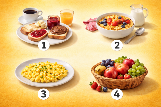 Kaj bi jedli za zajtrk? Test, ki razkrije, kakšna oseba ste v resnici
