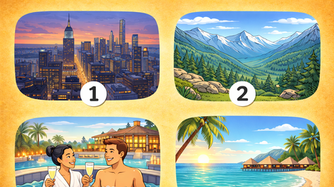 Kam bi se odpravili na dopust? Test, ki razkriva vaš pravi jaz