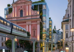 Drzna vizija: tako bi bila lahko videti Ljubljana leta 2100