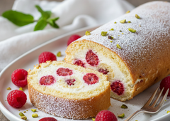 Spomladanska sladka rulada, ki se topi v ustih: zaradi tega dodatka je res nekaj posebnega