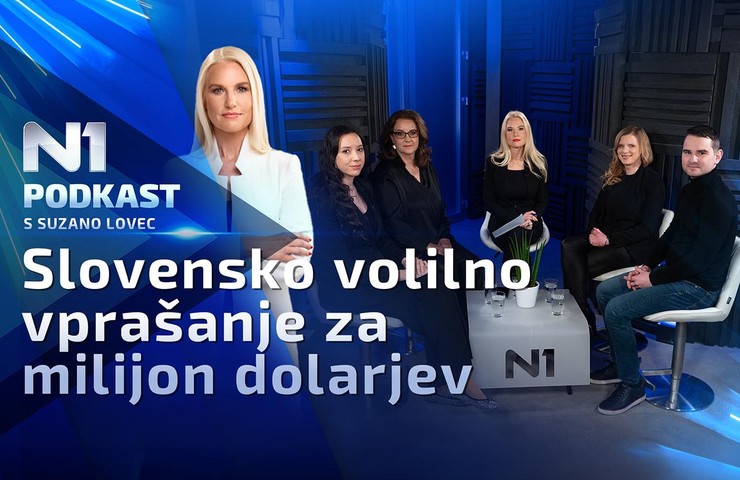 N1 podkast s Suzano Lovec: Slovensko volilno vprašanje za milijon dolarjev