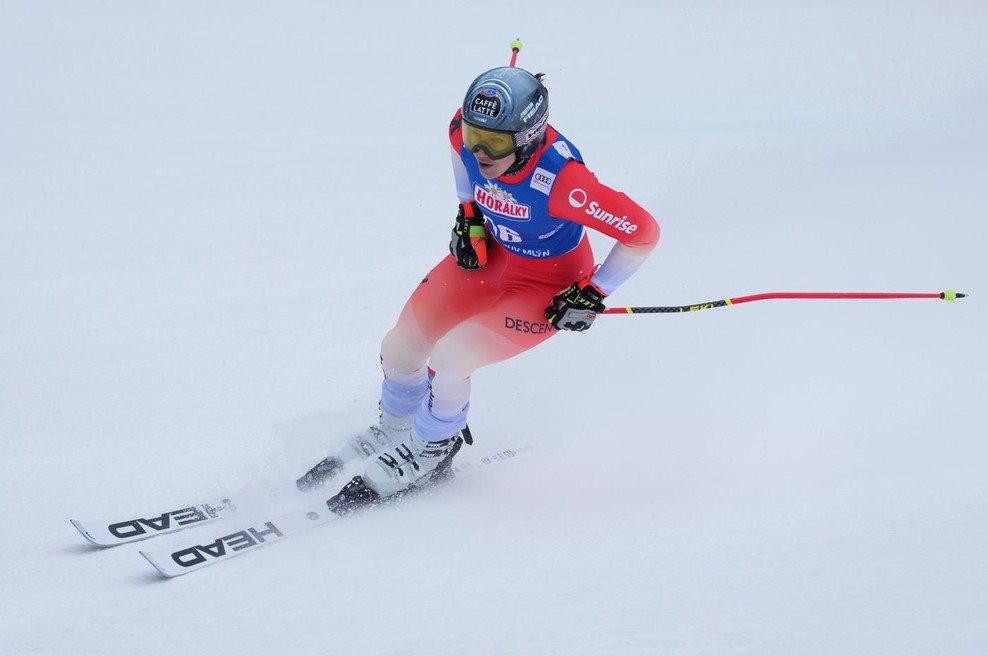 Žari od sreče: smučarska zvezdnica po razočaranju na OI sporočila veselo novico (foto: Profimedia)