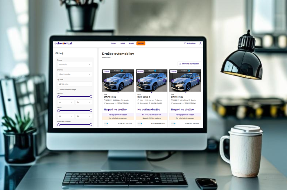 Je nakup avta na dražbi tvegan? Najpogostejši miti in dejstva (foto: doberavto.si)