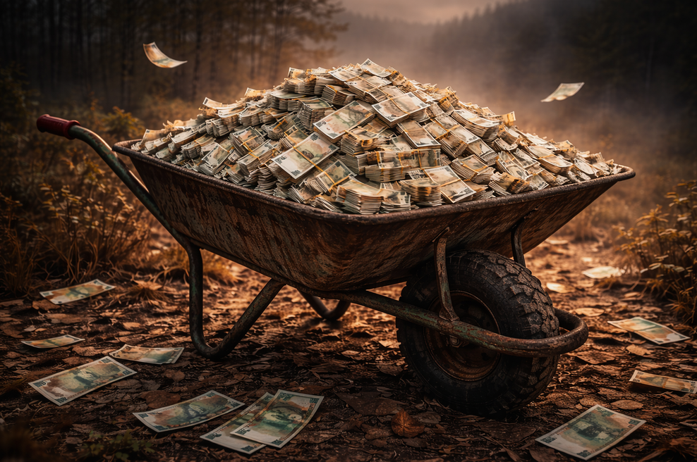 Astro znamenje, ki ga v letu 2026 čaka bogastvo: denarja toliko, da ga bodo vozili s samokolnico (foto: ChatGPT)