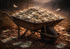 Astro znamenje, ki ga v letu 2026 čaka bogastvo: denarja toliko, da ga bodo vozili s samokolnico