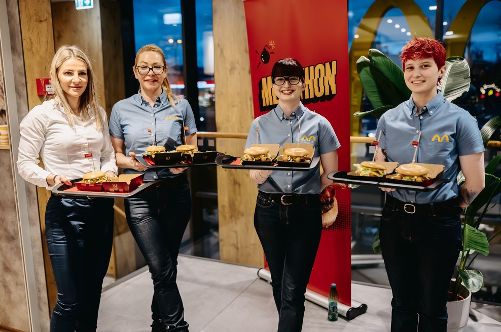 Zmagovalci Mekathona od 3. marca dalje tudi v vašem najbližjem meku (foto: McDonald's Slovenija)