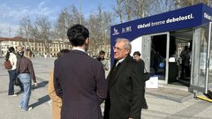 Ales Valic Svetovni dan debelosti instalacija Kongresni trg