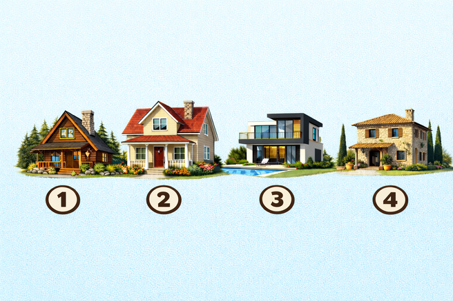 V kateri hiši bi živeli? Test, ki razkrije vaše skrite želje