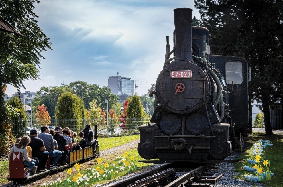Utrip pomladi: zapeljite se z vrtno železnico v Železniškem muzeju (foto: Miško Kranjec / arhiv Železniškega muzeja Slovenskih železnic)