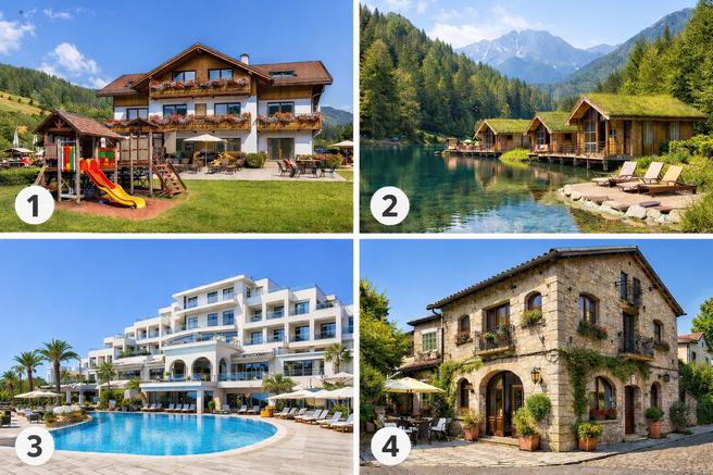 Kateri hotel bi izbrali? Test, ki pokaže, kakšen tip človeka ste