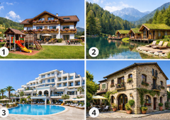 Kateri hotel bi izbrali? Test, ki pokaže, kakšen tip človeka ste