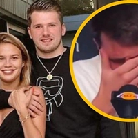 Po razhodu z Anamario: Dončić pogledal na telefon in se prijel za glavo (VIDEO)