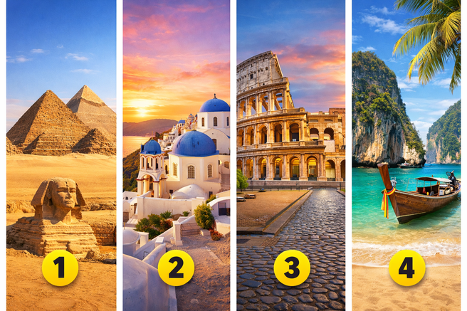 Katero destinacijo bi izbrali? Test, ki pokaže, kdo ste v resnici