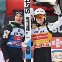 Domen Prevc Anže Lanišek