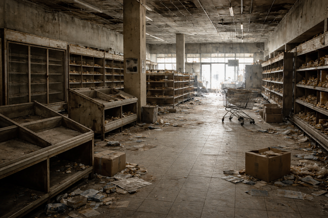 Delavce je skoraj kap, ko so vstopili v zapuščeno trgovino: tega prizora ne bodo pozabili