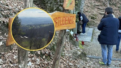 gozd Zaplaze Marijin studenec Dolenjska