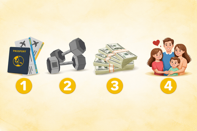 Kaj vam v življenju pomeni največ? Test, ki razkrije, kakšne so vaše vrednote