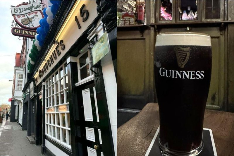 Dublin O'Donoghues Guinness