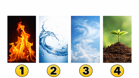 Kateri element vam je najbolj všeč? Test, ki razkrije vašo najslabšo lastnost